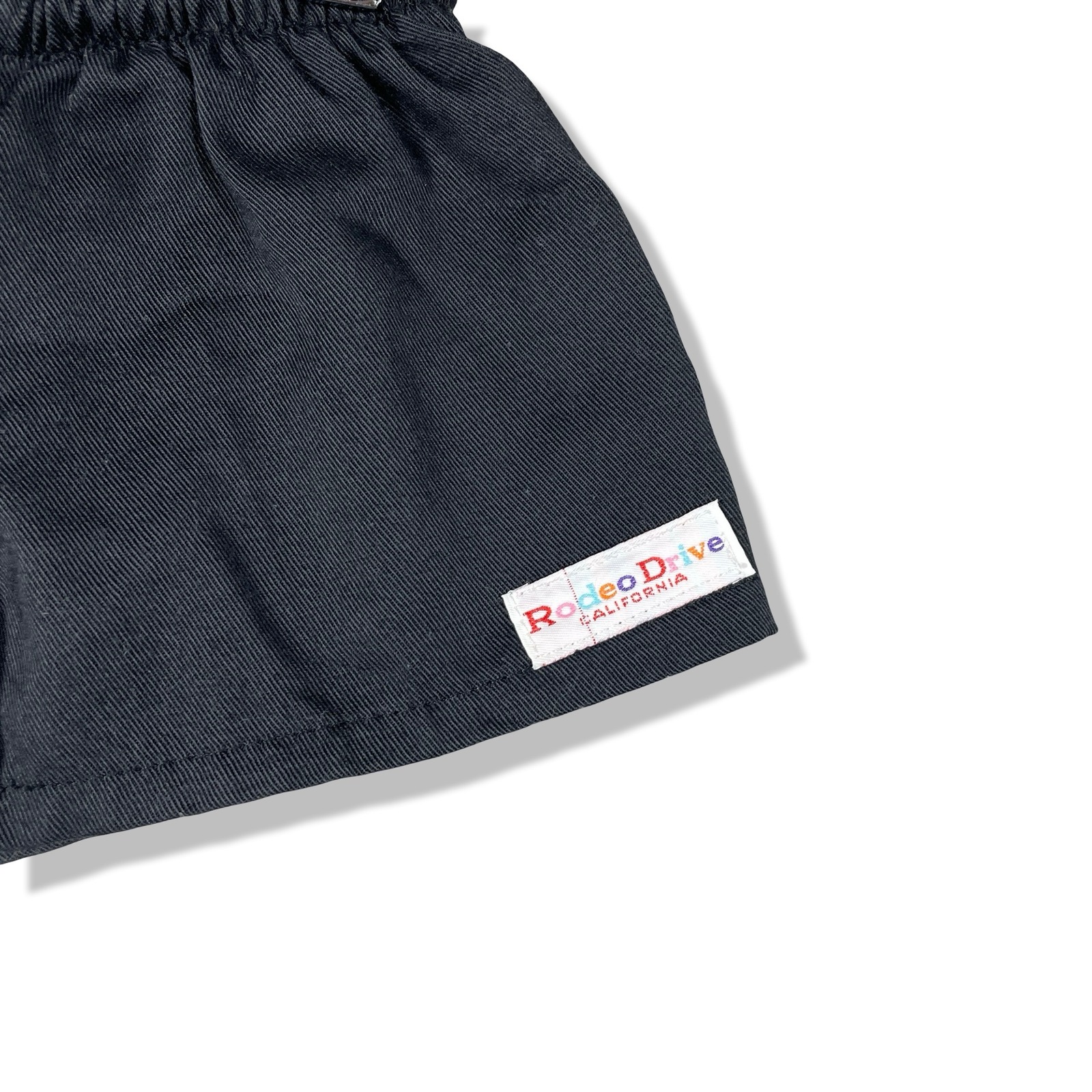 Rodeo Drive Shorts Kids Size 1 Black Vintage 90s Retro Athletic Casual — image 2 of 8